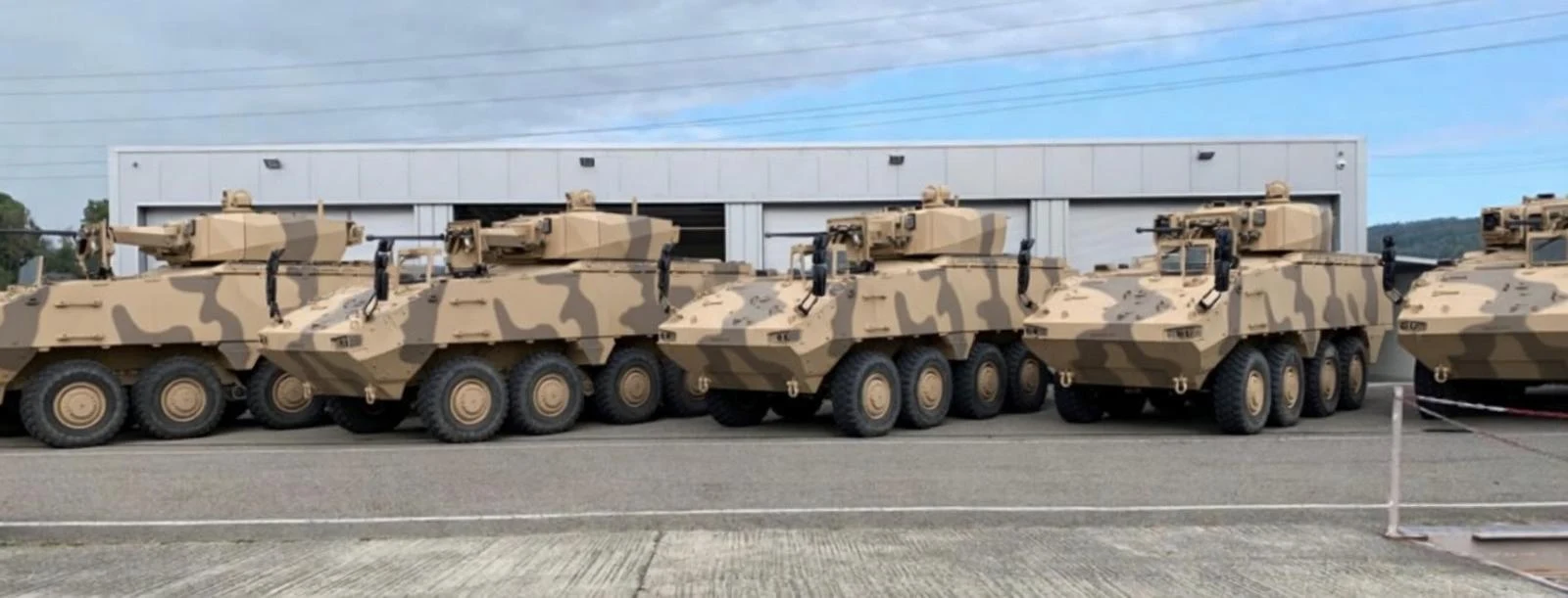 MMI Weapon Systems armored fleet